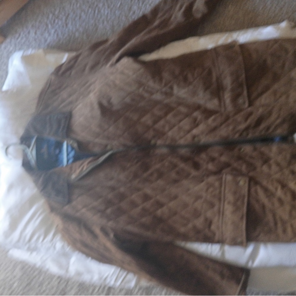 Brooks Brothers Men's Brown Quilted Jacket